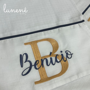 Fralda para Boca 04 Peças Basic Baby Benício