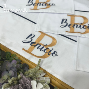 Fralda para Boca 04 Peças Basic Baby Benício