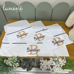 Fralda para Boca 04 Peças Basic Baby Benício