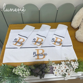 Fralda para Boca 04 Peças Basic Baby Benício