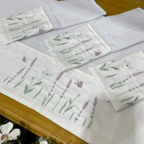 Fralda para Boca 04 Peças Lavanda Baby 4499