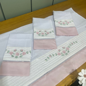 Fralda para Boca 04 Peças Lunenê Baby 4516