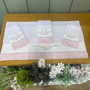 Fralda para Boca 04 Peças Lunenê Baby 4516