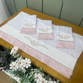 Fralda para Boca 04 Peças Lunenê Baby 4516