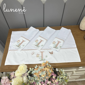 Fralda para Boca 04 Peças Lunenê Baby Isis 9106