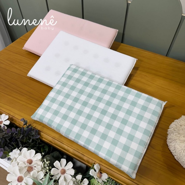 Kit 03 peças Travesseiro Anti-sufocante Floral Rose 160 Fios 4632