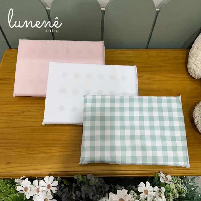 Kit 03 peças Travesseiro Anti-sufocante Floral Rose 160 Fios 4632