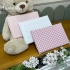 Kit 03 peças Travesseiro Anti-sufocante Floral Xadrez Daniela 200 Fios 4624
