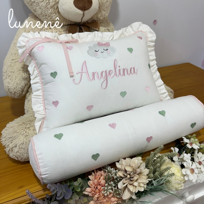 Kit Almofada 02 Peças Angelina Baby 4694