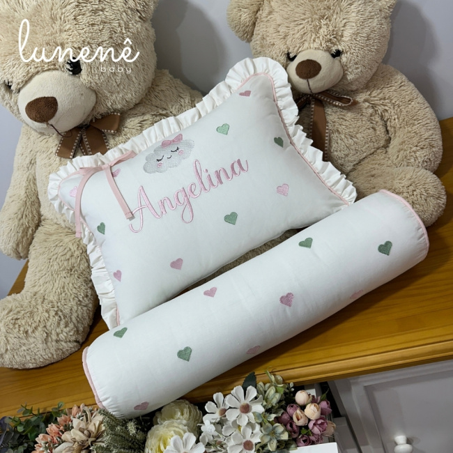Kit Almofada 02 Peças Angelina Baby 4694
