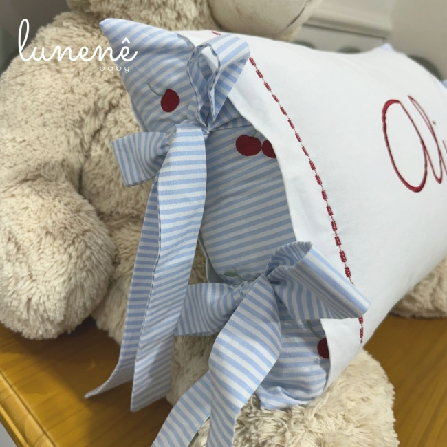 Kit Almofada 02 Peças Cerejinha 200 Fios 4566