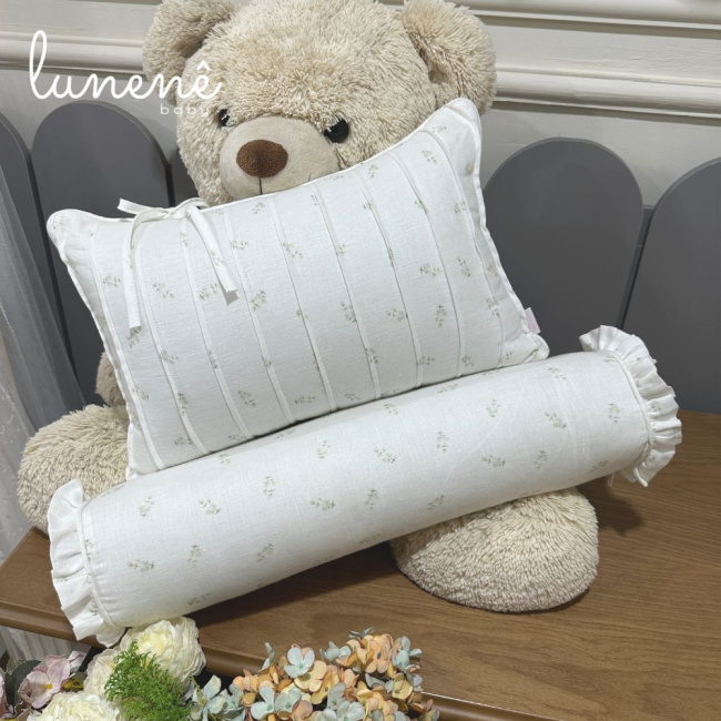 Kit Almofada 02 Peças Decorativa Lunenê Baby 9272