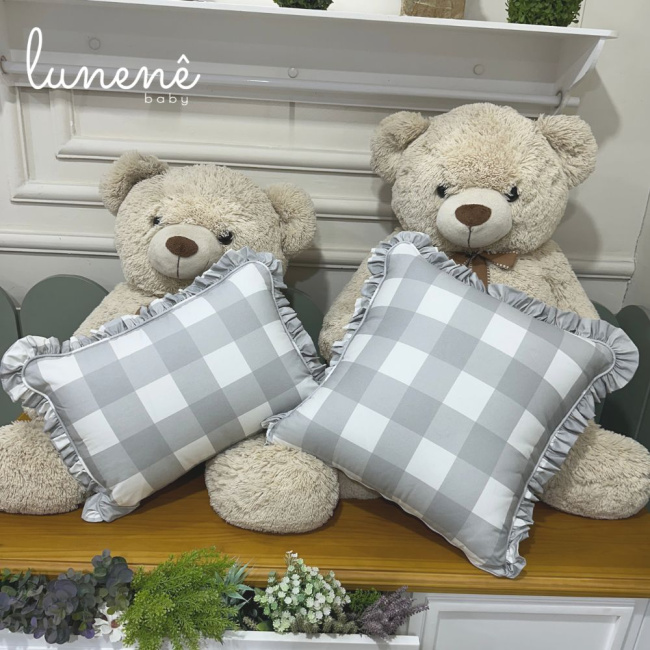 Kit Almofada 02 Peças Lunenê Baby 9132