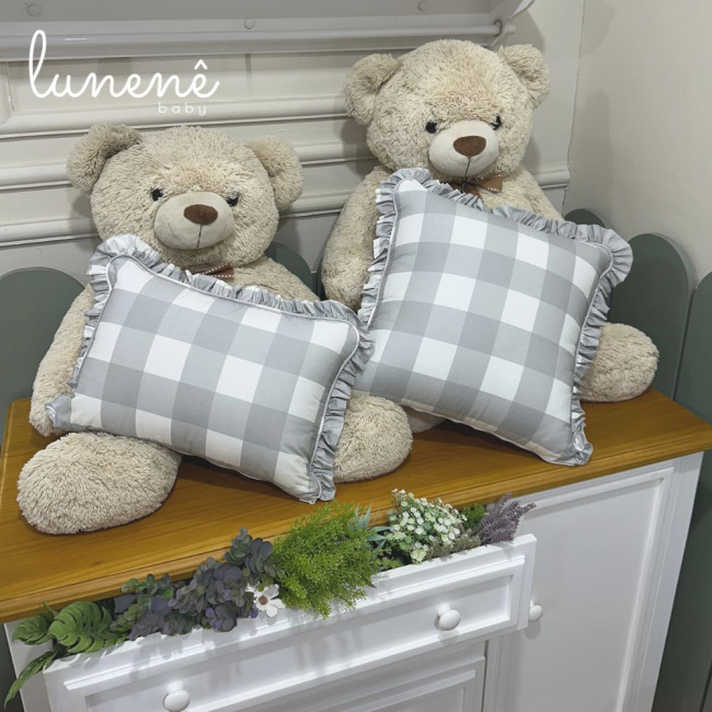 Kit Almofada 02 Peças Lunenê Baby 9132