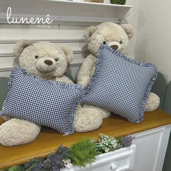 Kit Almofada 02 Peças Lunenê Baby 9133
