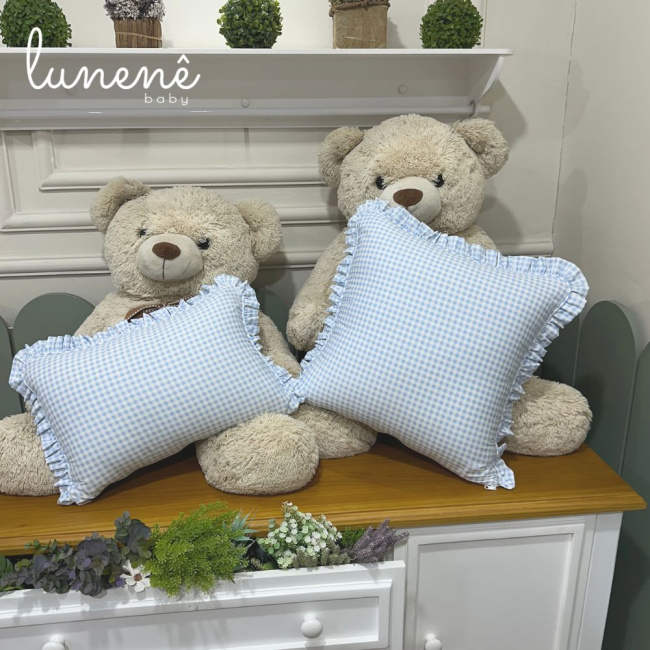Kit Almofada 02 Peças Lunenê Baby 9136