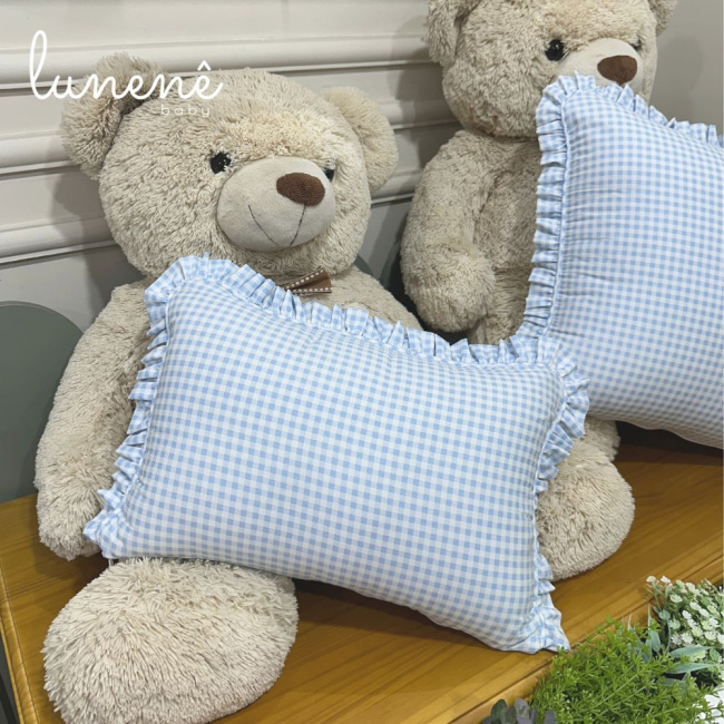 Kit Almofada 02 Peças Lunenê Baby 9136