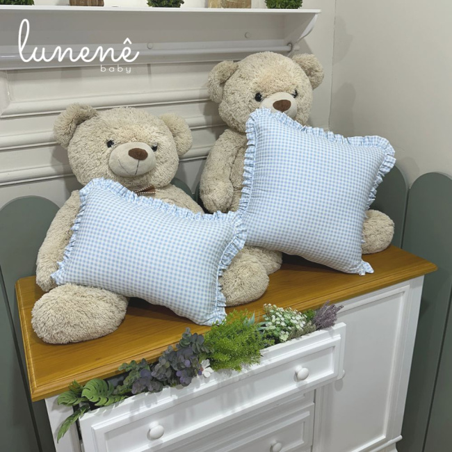 Kit Almofada 02 Peças Lunenê Baby 9136