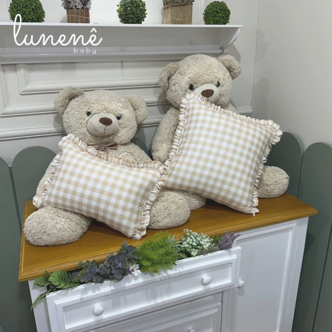 Kit Almofada 02 Peças Lunenê Baby 9137