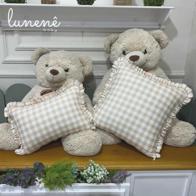 Kit Almofada 02 Peças Lunenê Baby 9137
