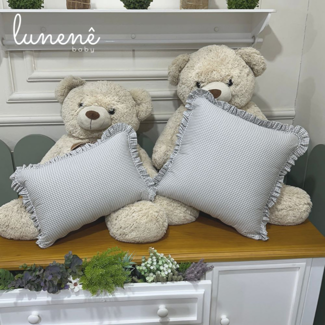 Kit Almofada 02 Peças Lunenê Baby 9139