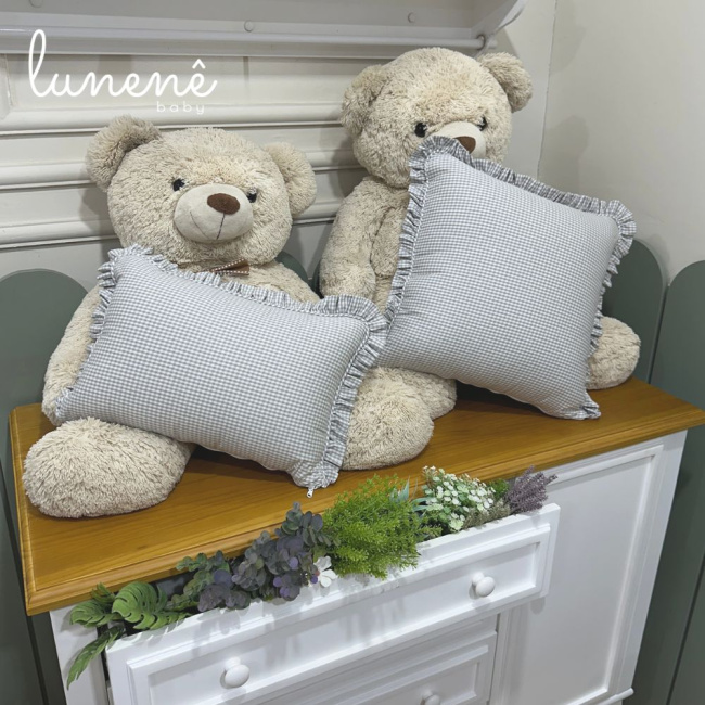 Kit Almofada 02 Peças Lunenê Baby 9139