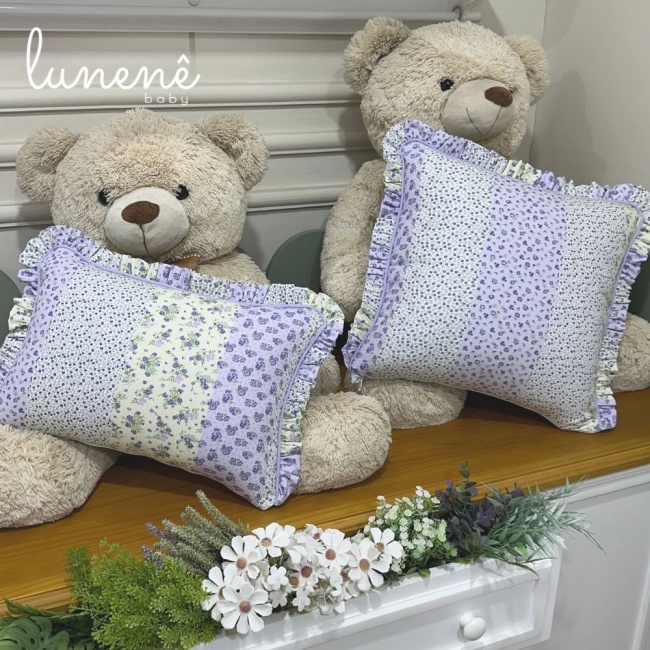 Kit Almofada 02 Peças Lunenê Baby 9140