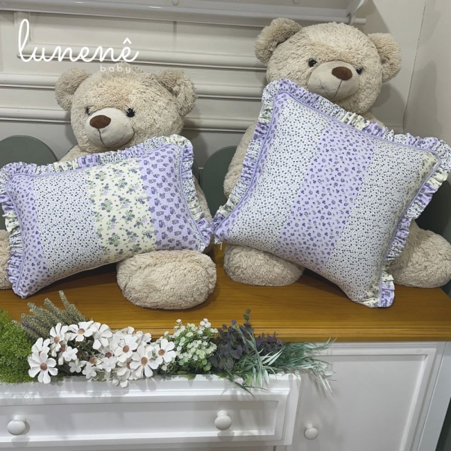 Kit Almofada 02 Peças Lunenê Baby 9140