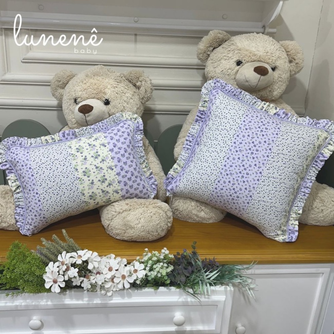 Kit Almofada 02 Peças Lunenê Baby 9140