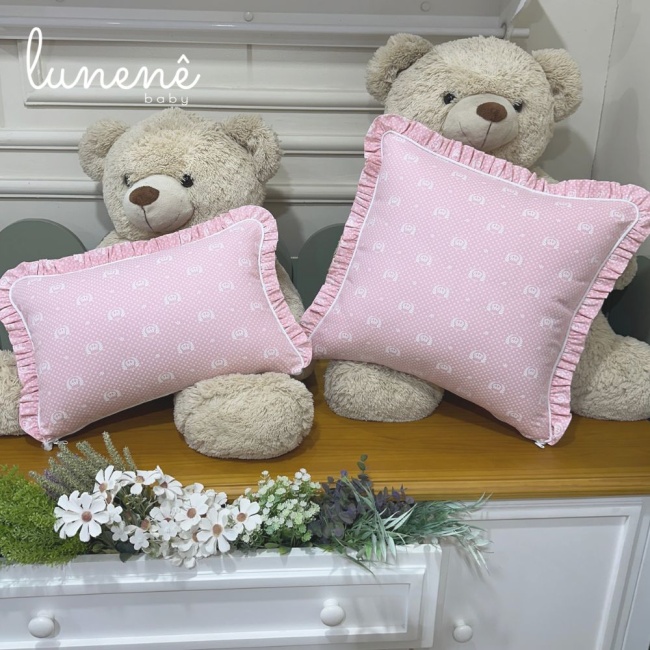 Kit Almofada 02 Peças Lunenê Baby 9141