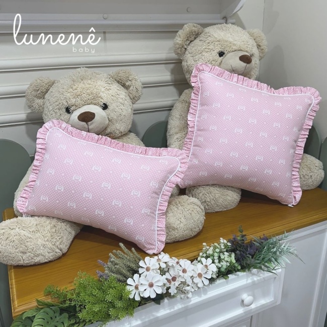 Kit Almofada 02 Peças Lunenê Baby 9141