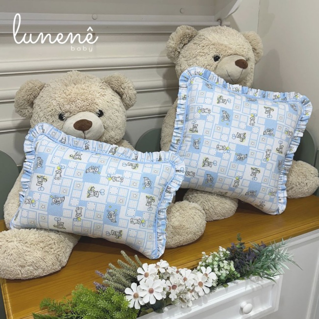 Kit Almofada 02 Peças Lunenê Baby 9143