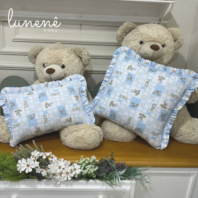 Kit Almofada 02 Peças Lunenê Baby 9143