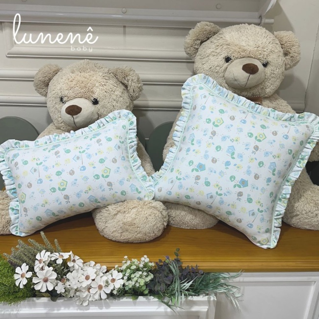 Kit Almofada 02 Peças Lunenê Baby 9144
