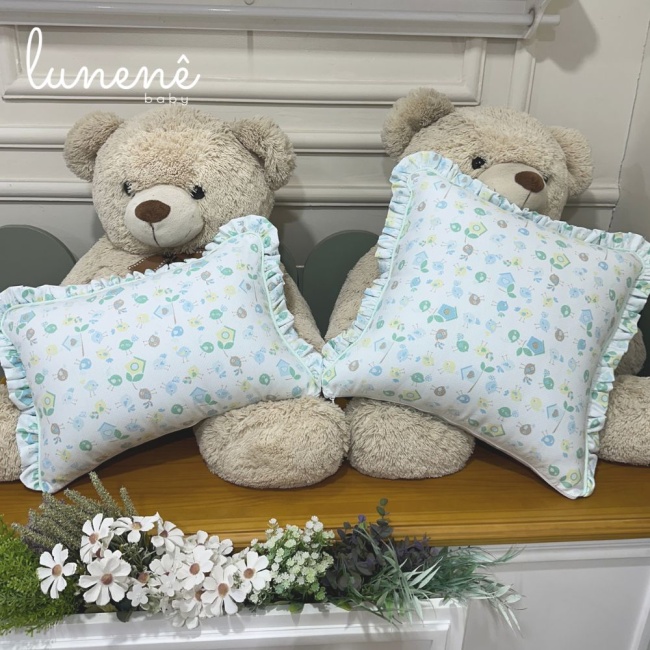 Kit Almofada 02 Peças Lunenê Baby 9144