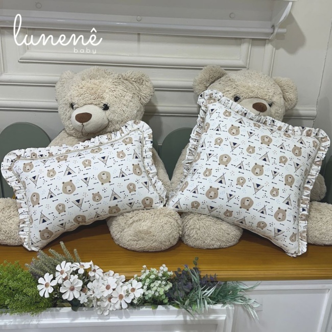 Kit Almofada 02 Peças Lunenê Baby 9145