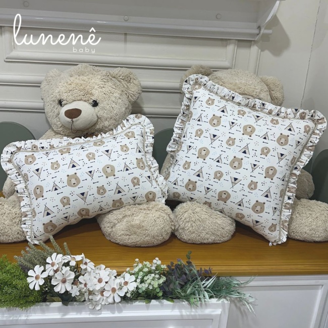 Kit Almofada 02 Peças Lunenê Baby 9145