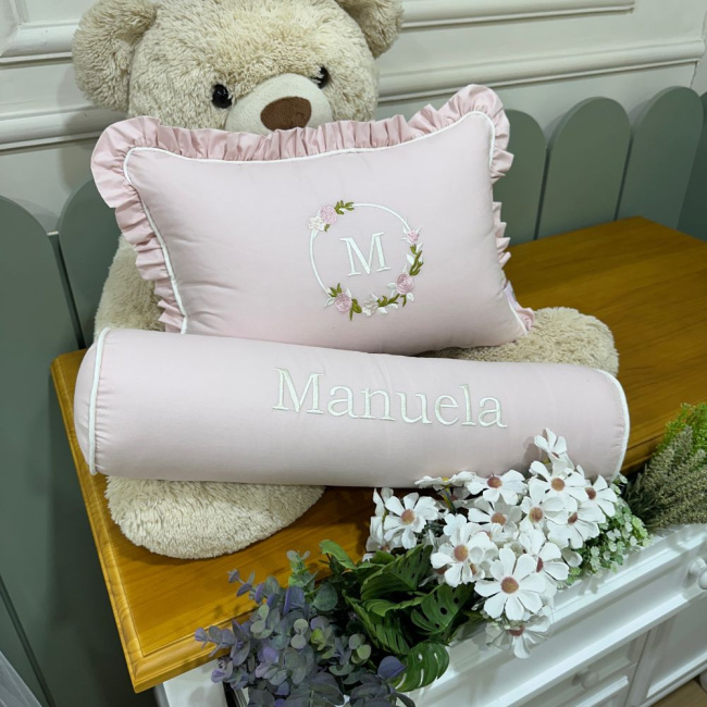 Kit Almofada 02 Peças Lunenê Baby Manuela 9252