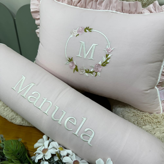 Kit Almofada 02 Peças Lunenê Baby Manuela 9252