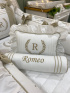 Kit Almofada 02 Peças Personalizada Romeu Baby 200 Fios 4548