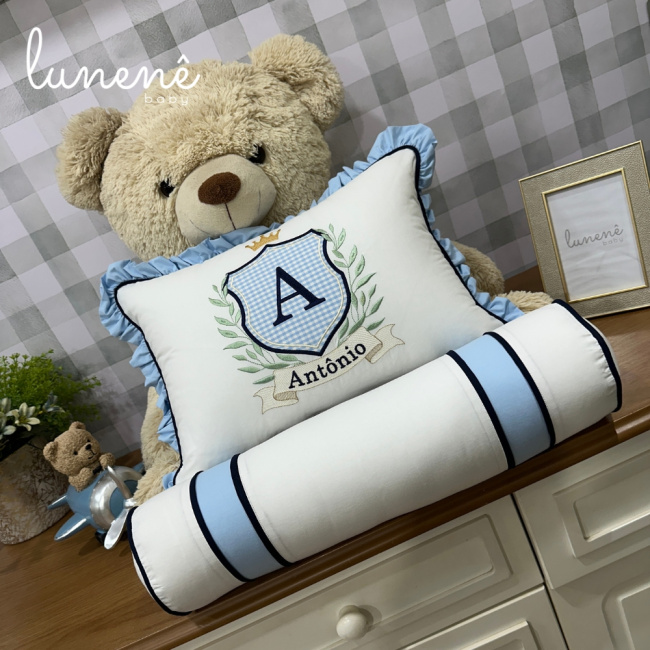 Kit Almofada 02 Peças Príncipe Antônio 4690