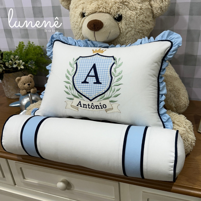 Kit Almofada 02 Peças Príncipe Antônio 4690