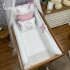 Kit Berço 100% Algodão 200 Fios Personalizado 08 Peças Júlia Baby 4695
