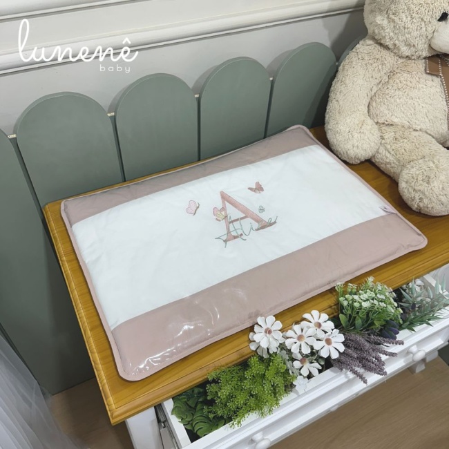 Kit Berço Personalizado 10 Peças Meu Bebê 4607