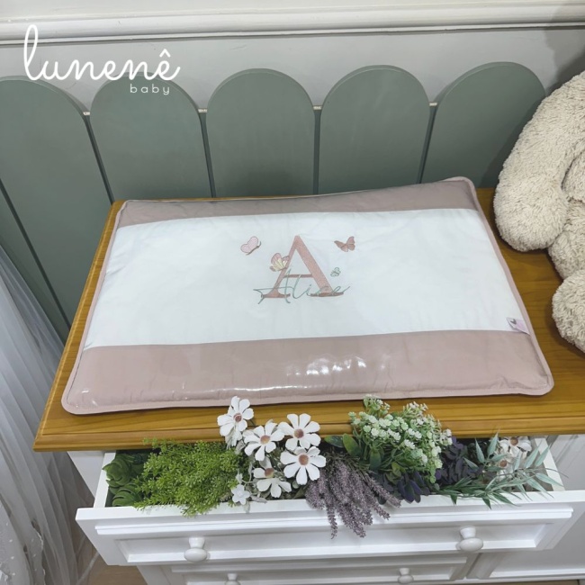 Kit Berço Personalizado 10 Peças Meu Bebê 4607