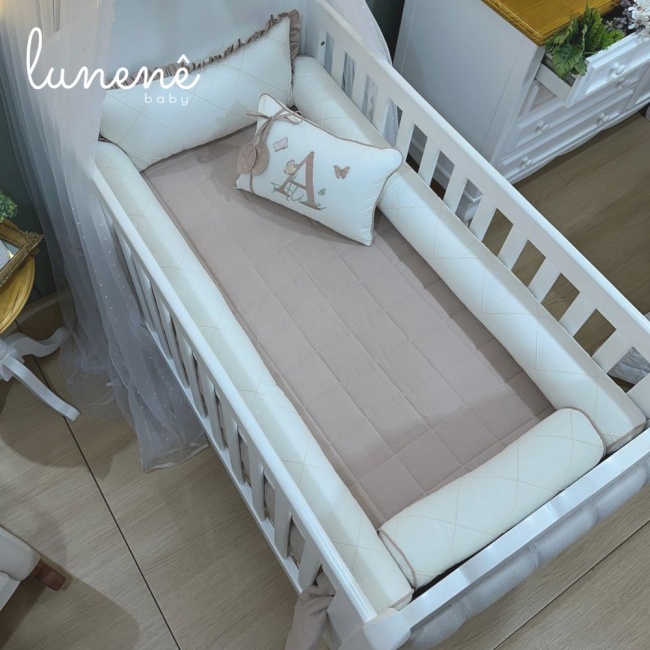 Kit Berço Personalizado 10 Peças Meu Bebê 4607