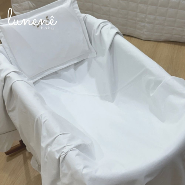 Kit Maternidade 02 Peças Personalizado Imperial Caqui 200 Fios 4548