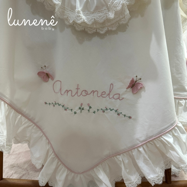 Kit Maternidade 04 Peças Jardim das Borboletas Antonela 4684