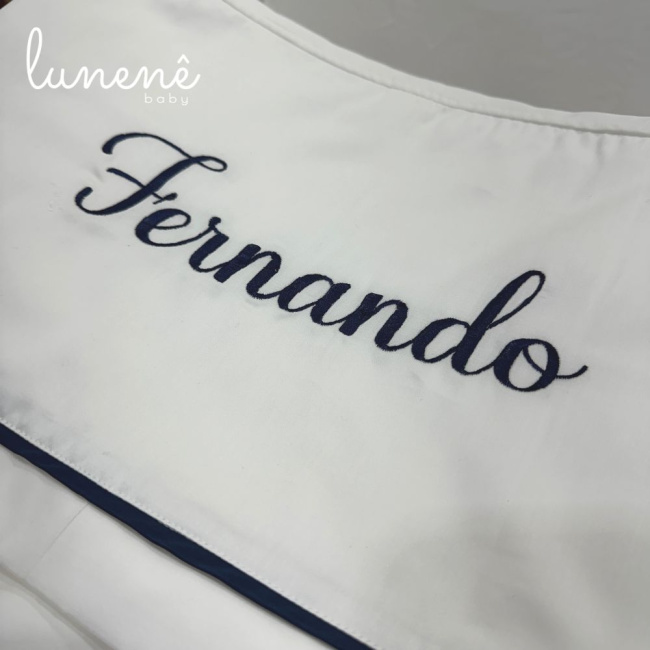 Kit Maternidade 04 Peças Lunenê Baby 400 Fios Fernando 9000