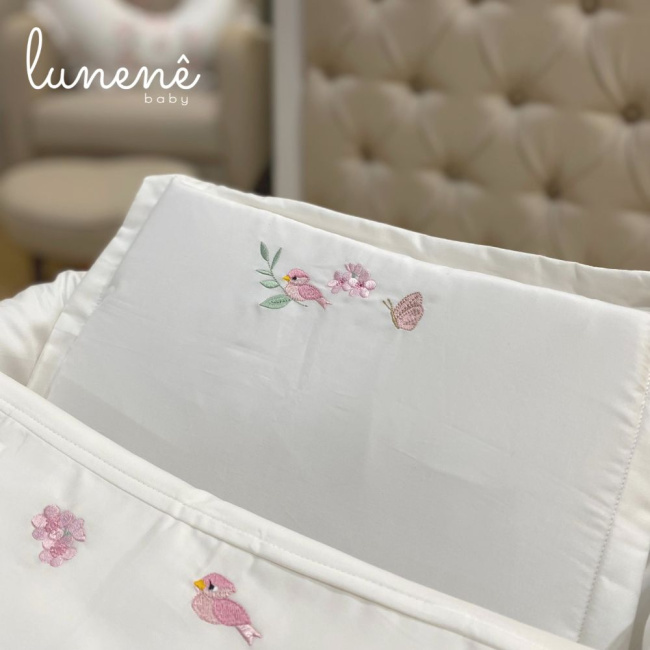 Kit Maternidade 04 Peças Premium 400 Fios 4564